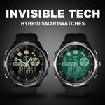 New Rugged Hybrid Smartwatch 50M Waterproof Long Standby 24h All-Weather Monitoring Smart Watch - RAPBLUE