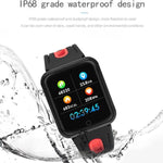 New IP68 Waterproof Smart Watch Fitness Bracelet Activity Tracker Heart Rate Monitor Blood PressureFor iOS Android - RAPBLUE