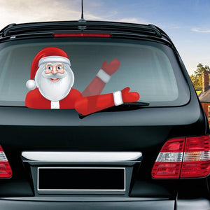 Christmas Car Back Window Wiper Sticker - RAPBLUE