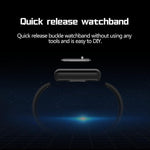 New Smart Sport Watch 1.3 Inch Touch Screen Heart Rate Monitoring Blood Pressure Bracelet For iPhone Android - RAPBLUE