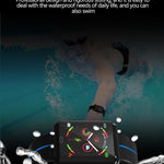 New Smart Sport Watch 1.3 Inch Touch Screen Heart Rate Monitoring Blood Pressure Bracelet For iPhone Android - RAPBLUE