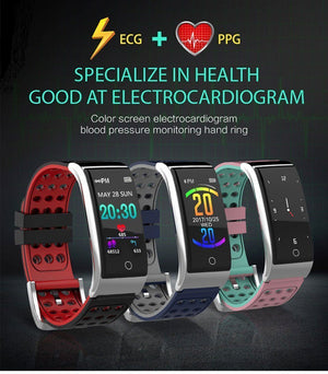 New IP67 Waterproof Smart Bracelet Blood Pressure Fitness Tracker Watch Bracelet For iPhone Android - RAPBLUE