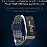 New IP67 Waterproof Smart Bracelet Blood Pressure Fitness Tracker Watch Bracelet For iPhone Android - RAPBLUE