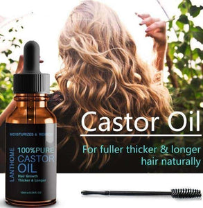 Pure Castor Oil Hair Growth Serum - RAPBLUE