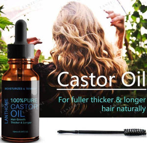 Pure Castor Oil Hair Growth Serum - RAPBLUE