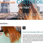 Pure Castor Oil Hair Growth Serum - RAPBLUE