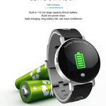 New IP68 Waterproof Bluetooth Fitness Tracker TFT Colour Screen Smartwatch For Android IOS - RAPBLUE