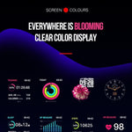 New Waterproof Sport Smartwatch Heart Rate Blood Pressure Monitor Fitness Tracker For iPhone Android - RAPBLUE