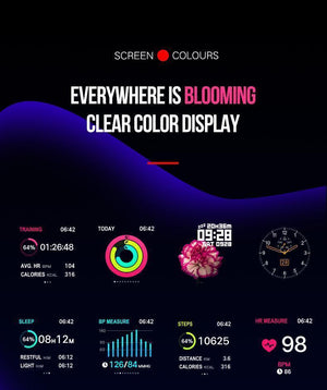 New Waterproof Sport Smartwatch Heart Rate Blood Pressure Monitor Fitness Tracker For iPhone Android - RAPBLUE