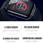 New Waterproof Sport Smartwatch Heart Rate Blood Pressure Monitor Fitness Tracker For iPhone Android - RAPBLUE