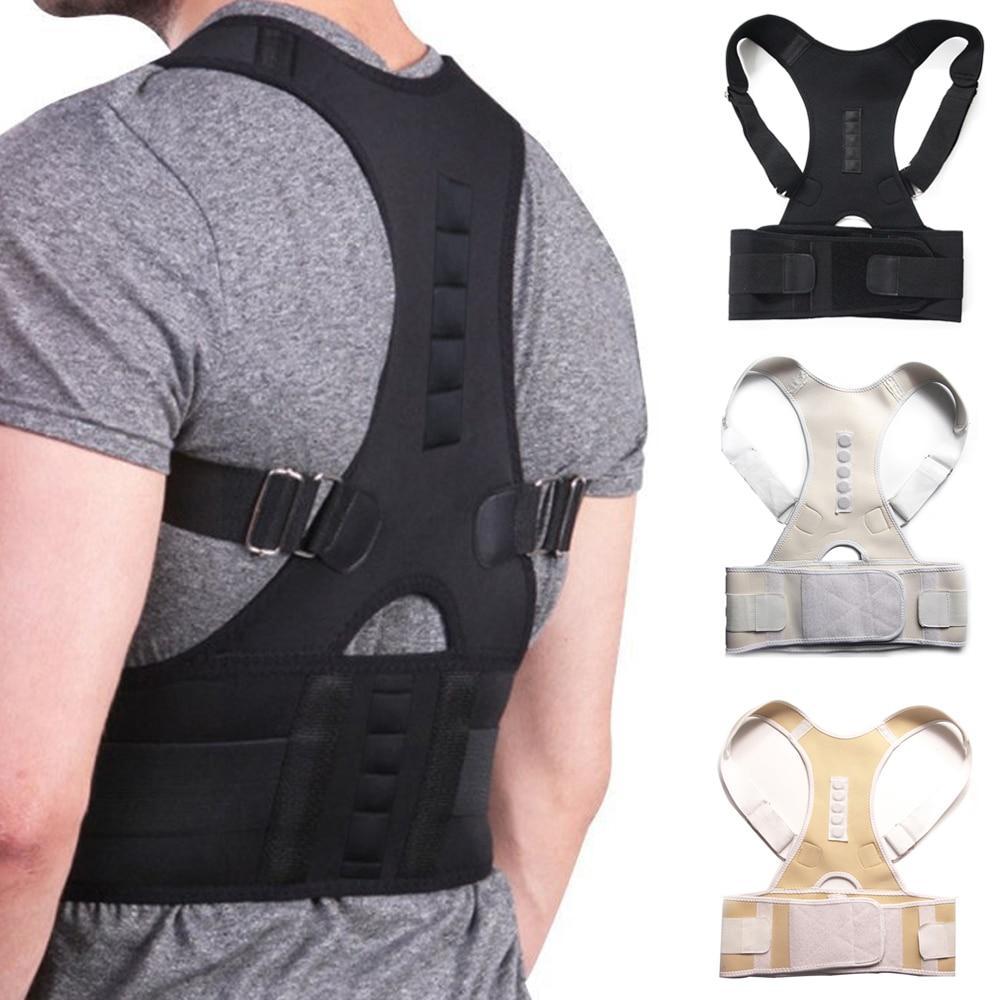 Posture Corrector Adjustable Posture Brace Magnetic Corset Posture Trainer - RAPBLUE