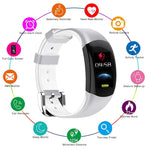 New Smart Fitness Bracelet Big 3D Display Heart Rate Monitor Waterproof Pedometer Smart Band Watch For iPhone Android - RAPBLUE