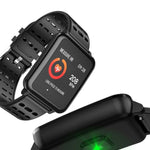 New Smart Watch Heart Rate Monitor Blood Pressure Activity Tracker Bracelet Water-Resistant Sport Band - RAPBLUE