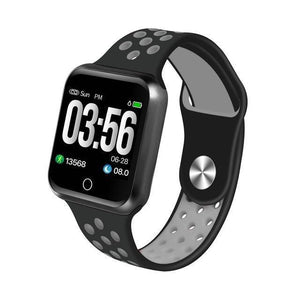 New IP67 Waterproof Sport Fitness Tracker Pedometer Heart Rate Blood Pressure Monitor Smartwatch For iPhone Android - RAPBLUE