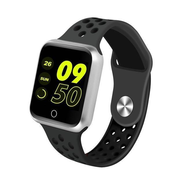 New IP67 Waterproof Sport Fitness Tracker Pedometer Heart Rate Blood Pressure Monitor Smartwatch For iPhone Android - RAPBLUE