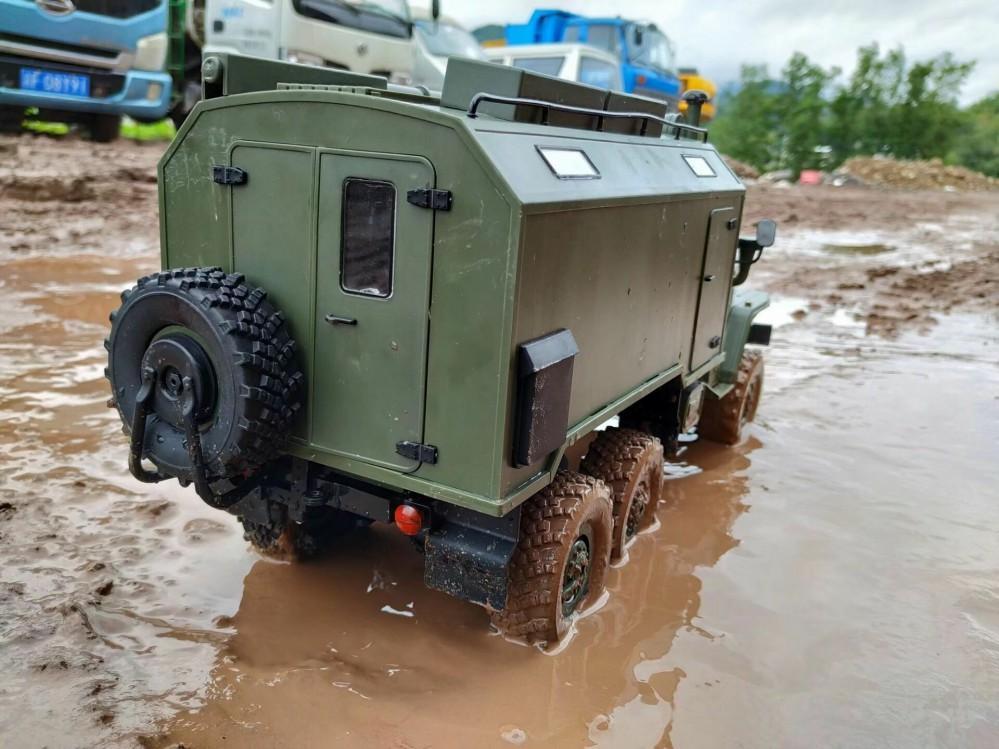 6WD RC Car Military Truck Rock Crawler - RAPBLUE