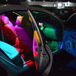 Multi-color Car LED Lights with Remote Control 194 168 501 - RAPBLUE