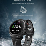 New Smart Watch IP68 Waterproof Multi-Sport Mode Heart Rate Monitoring Weather Forecast Smartwatch - RAPBLUE