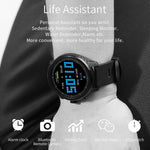 New Smart Watch IP68 Waterproof Multi-Sport Mode Heart Rate Monitoring Weather Forecast Smartwatch - RAPBLUE