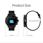 New Smart Watch IP68 Waterproof Multi-Sport Mode Heart Rate Monitoring Weather Forecast Smartwatch - RAPBLUE