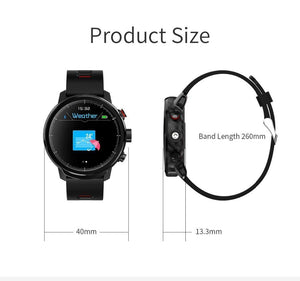 New Smart Watch IP68 Waterproof Multi-Sport Mode Heart Rate Monitoring Weather Forecast Smartwatch - RAPBLUE