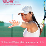 New Lady Smart Bracelet Watch IP68 Waterproof Steel Strap Heart Rate Blood Pressure Tracker Smart Watch For iPhone Android - RAPBLUE