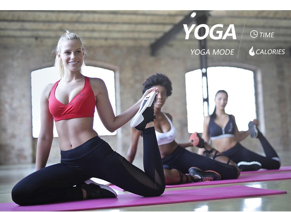 New Lady Smart Bracelet Watch IP68 Waterproof Steel Strap Heart Rate Blood Pressure Tracker Smart Watch For iPhone Android - RAPBLUE