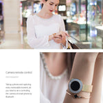 New Lady Smart Bracelet Watch IP68 Waterproof Steel Strap Heart Rate Blood Pressure Tracker Smart Watch For iPhone Android - RAPBLUE