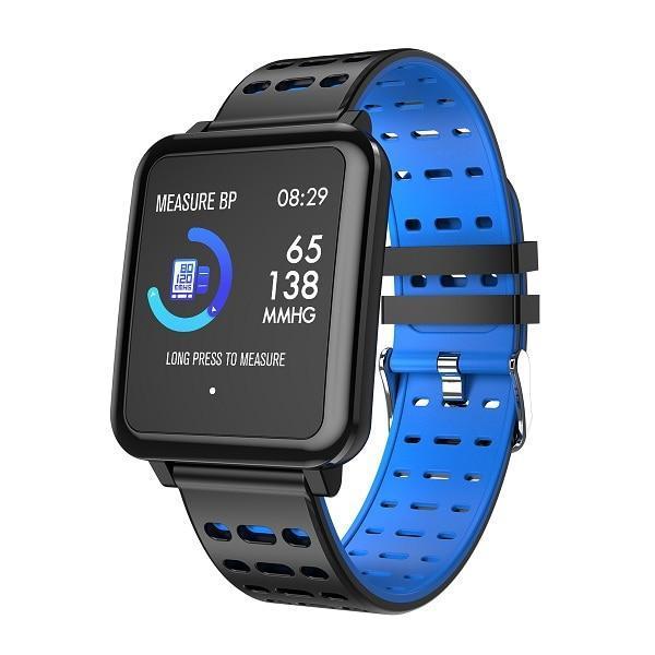 New Smart Watch Heart Rate Monitor Blood Pressure Activity Tracker Bracelet Water-Resistant Sport Band - RAPBLUE