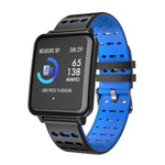 New Smart Watch Heart Rate Monitor Blood Pressure Activity Tracker Bracelet Water-Resistant Sport Band - RAPBLUE