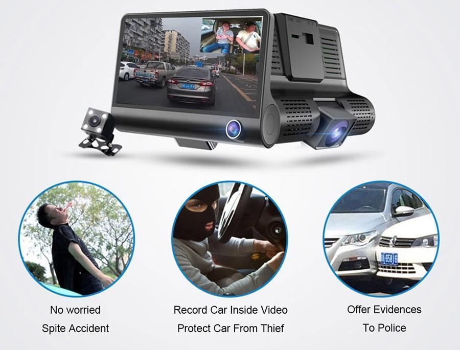 Dual Car Dash Cam - RAPBLUE