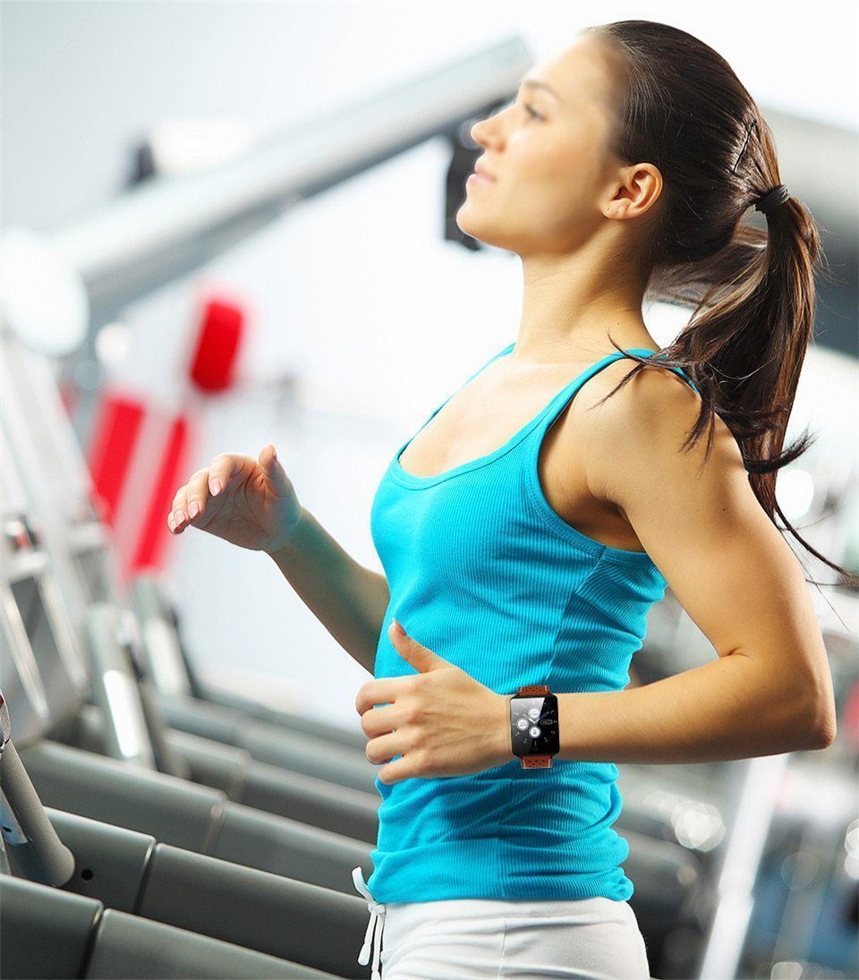 New Smart Watch With Blood Pressure Heart Rate Monitor Sports Fitness Tracker Men Smartwatch For Android iPhones - RAPBLUE