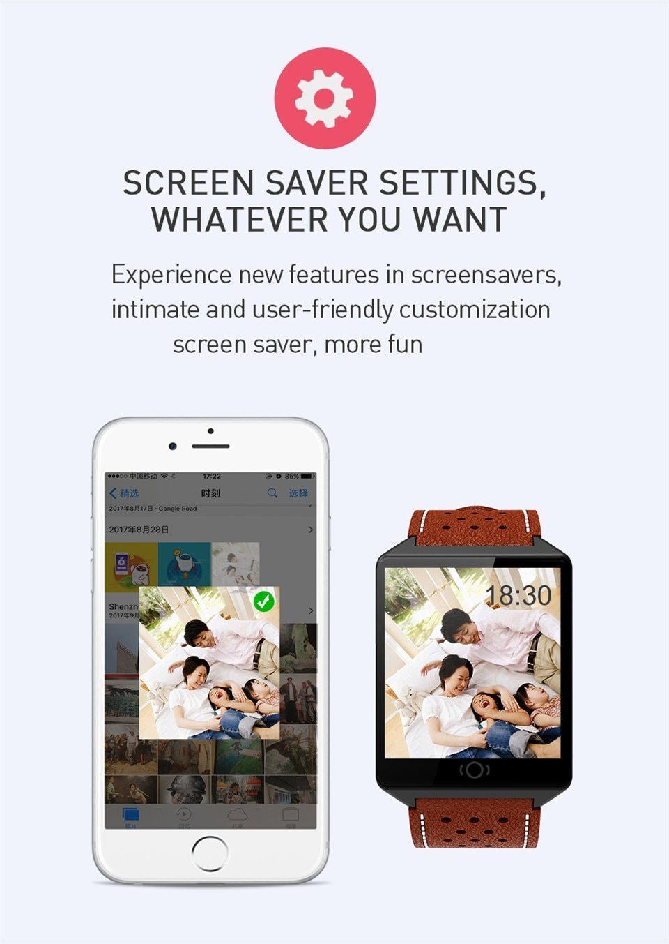 New Smart Watch With Blood Pressure Heart Rate Monitor Sports Fitness Tracker Men Smartwatch For Android iPhones - RAPBLUE