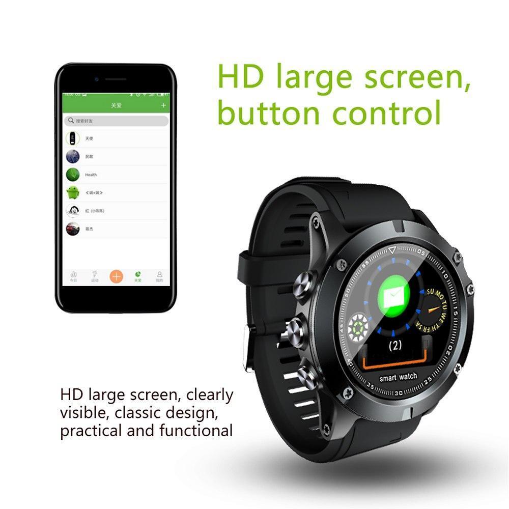 New Smart Watch Blood Pressure Heart Rate Monitor Steps Sleep Tracker Stopwatch Sport Smartwatch for iPhone Android - RAPBLUE