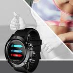 New Smart Watch Blood Pressure Heart Rate Monitor Steps Sleep Tracker Stopwatch Sport Smartwatch for iPhone Android - RAPBLUE