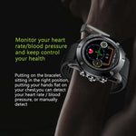 New Smart Watch Blood Pressure Heart Rate Monitor Steps Sleep Tracker Stopwatch Sport Smartwatch for iPhone Android - RAPBLUE