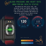 New Waterproof Smart Watch Blood Pressure Measurement Fitness Tracker GPS Smartwatch Bracelet For iPhone Android - RAPBLUE