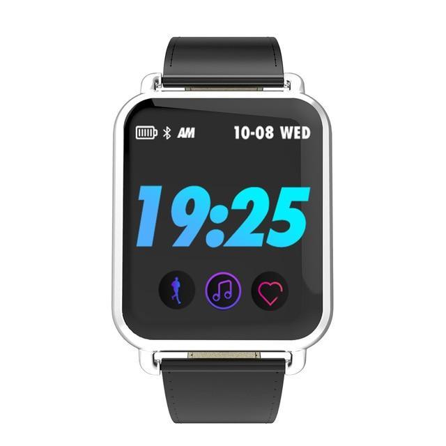 New IP67 Waterproof Dynamic Blood Oxygen Pressure Pedometer Fitness Tracker Heart Rate Smartwatch For Android iPhones - RAPBLUE