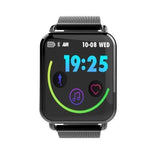 New IP67 Waterproof Dynamic Blood Oxygen Pressure Pedometer Fitness Tracker Heart Rate Smartwatch For Android iPhones - RAPBLUE