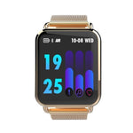 New IP67 Waterproof Dynamic Blood Oxygen Pressure Pedometer Fitness Tracker Heart Rate Smartwatch For Android iPhones - RAPBLUE