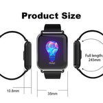 New IP67 Waterproof Dynamic Blood Oxygen Pressure Pedometer Fitness Tracker Heart Rate Smartwatch For Android iPhones - RAPBLUE