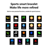 New Smart Watch Waterproof Blood Pressure Heart Rate Monitor Pedometer Cycling Mode Fitness Bracelet Band for IOS Androids - RAPBLUE