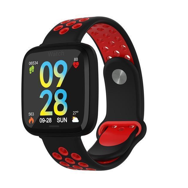 New Smart Watch Waterproof Blood Pressure Heart Rate Monitor Pedometer Cycling Mode Fitness Bracelet Band for IOS Androids - RAPBLUE