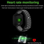 New Smart Watch Waterproof Blood Pressure Heart Rate Monitor Pedometer Cycling Mode Fitness Bracelet Band for IOS Androids - RAPBLUE