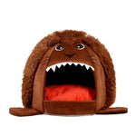 TAILUP Lovely Pet Bed Soft Plush Winter Warm Nest Pet Cat Small Dog Puppy Kennel Bed Sleeping Cave Pet Product Supplies 1023#& - RAPBLUE