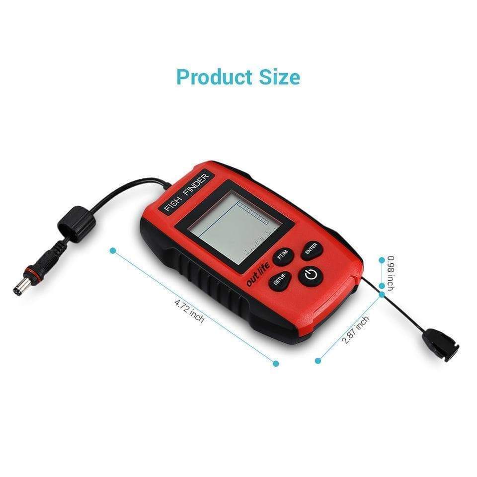 Portable Sonar Fish Finder - Wireless Fish Finder - RAPBLUE