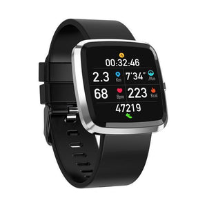 New IP67 Waterproof Smart Watch Heart Rate Blood Pressure Monitor Fitness Tracker For Men Women - RAPBLUE