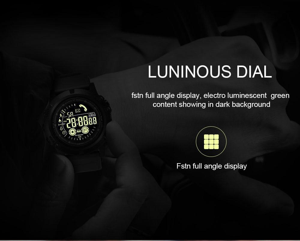 New Professional Sport Smart Watch Men IP68 Waterproof 1.24 Inch Display Smartwatch For Android IOS - RAPBLUE