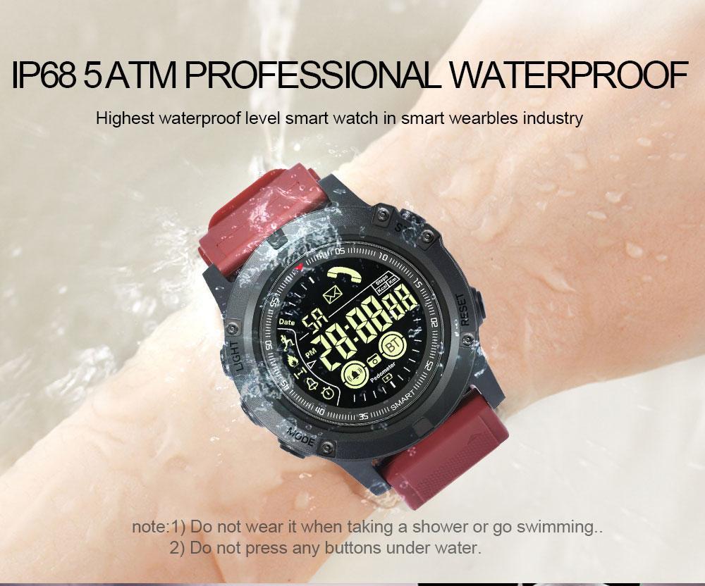 New Professional Sport Smart Watch Men IP68 Waterproof 1.24 Inch Display Smartwatch For Android IOS - RAPBLUE