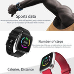 New Long Standby Time Smart Watch Blood Pressure Oxygen Smartwatch Waterproof Heart Rate Monitor for IOS Android - RAPBLUE